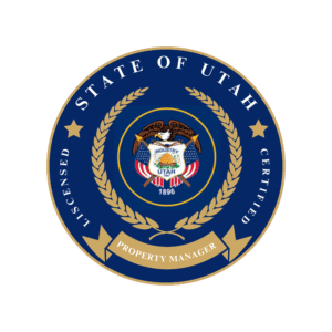 State of Utah Licensed, Certified Property Manager